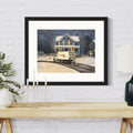 Fruitcake Delivery - Original Watercolor Painting