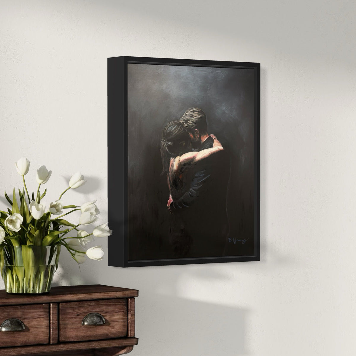 Final Embrace Final Embrace - Original Oil Painting – Ben Young Arts, LLC