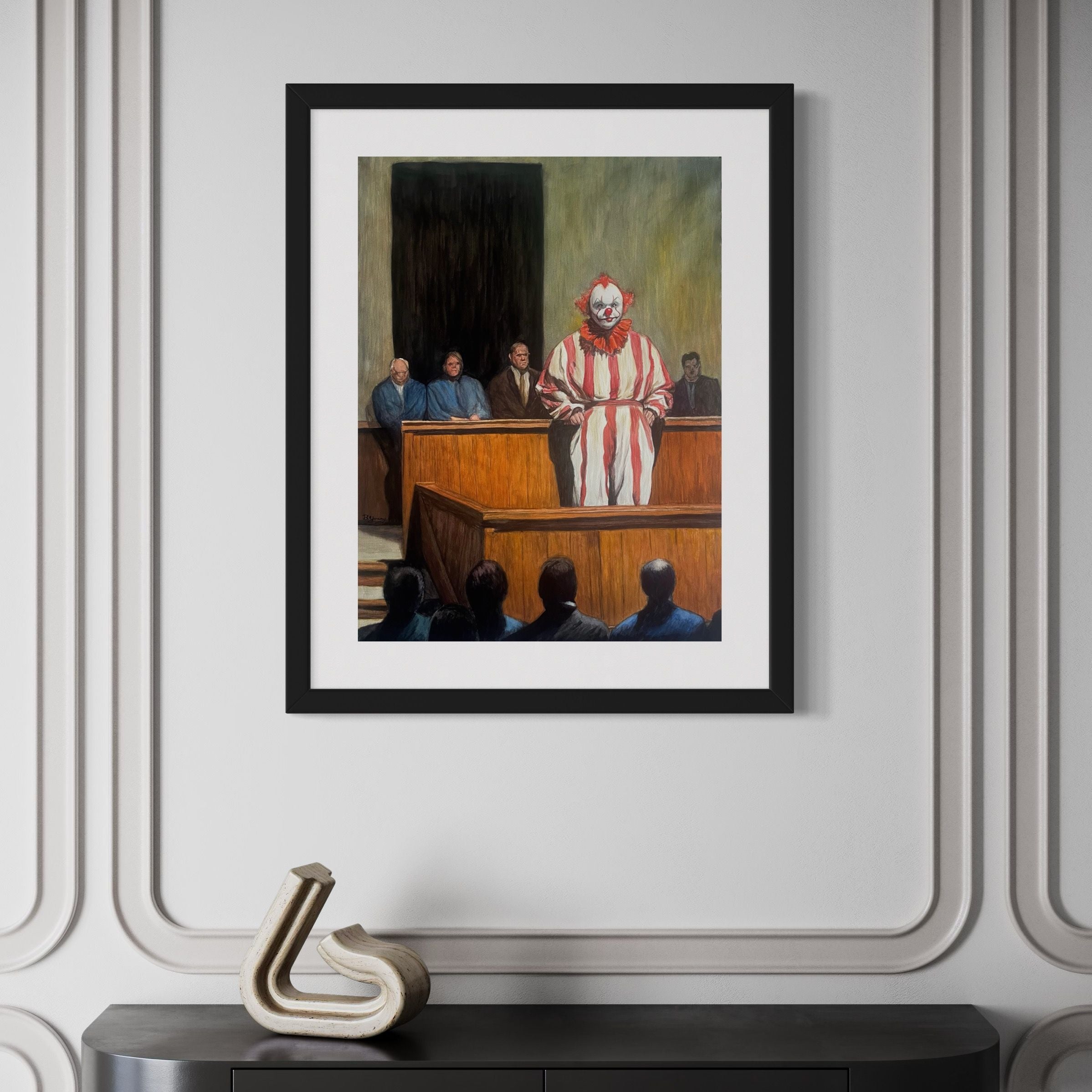 Circus Act - Original Watercolor Painting