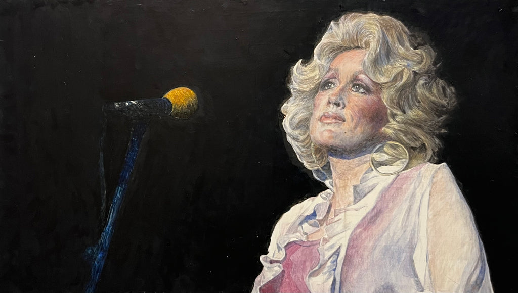 Between Notes - Egg Tempera Original Painting
