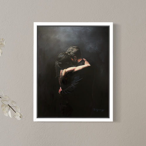 Final Embrace - Canvas Reproduction