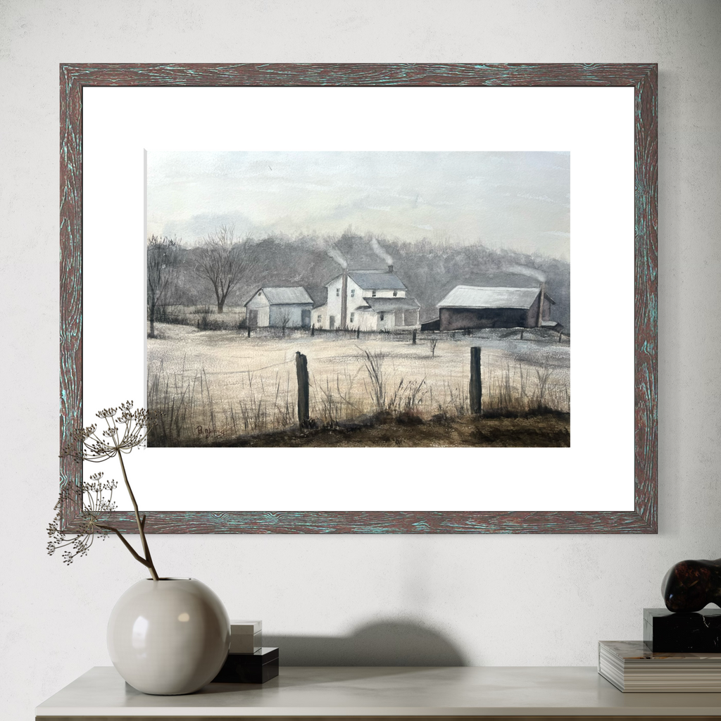 Borrowed Light - Original Watercolor Painting