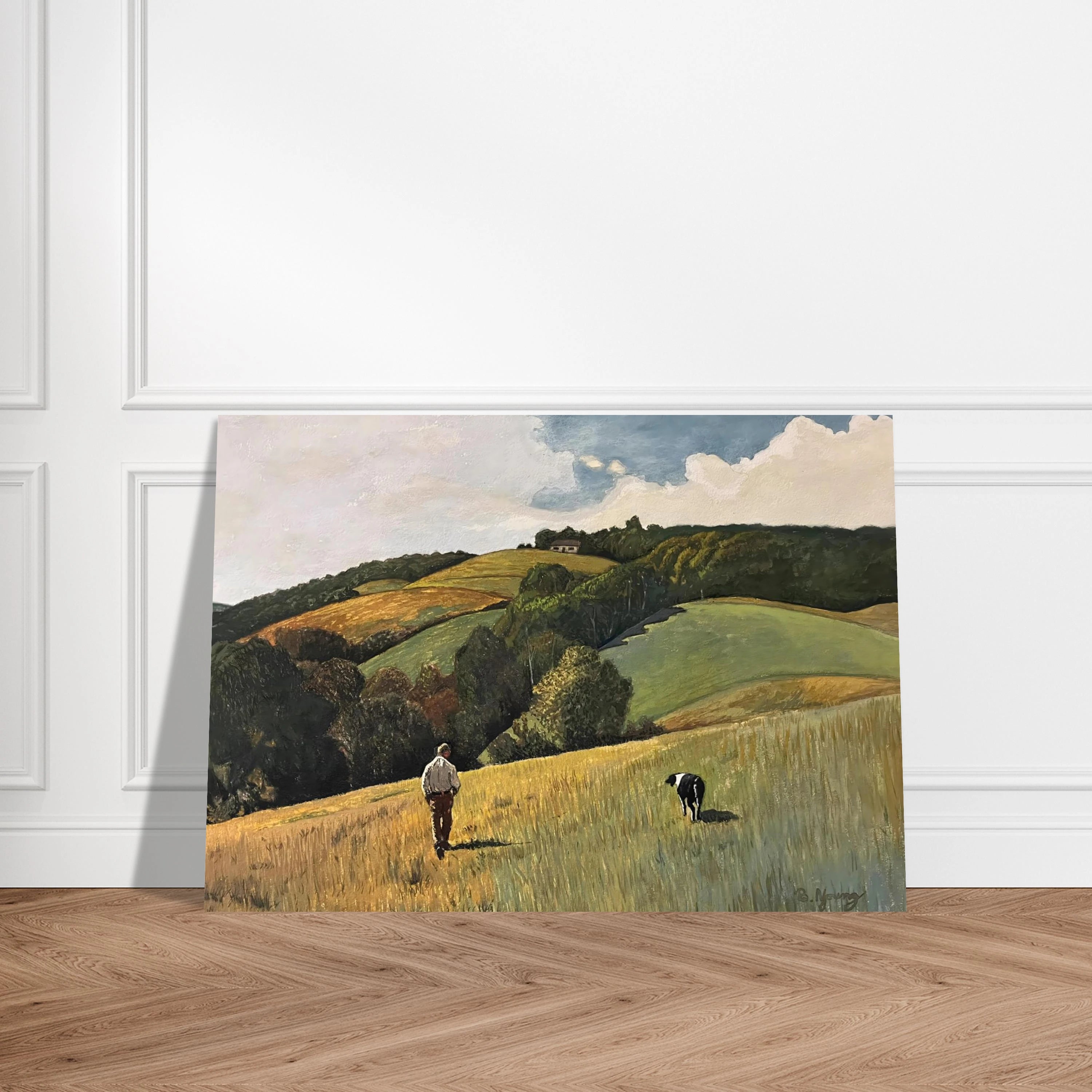 One Last Walk With Izzy - Limited-Edition Giclée Reproduction