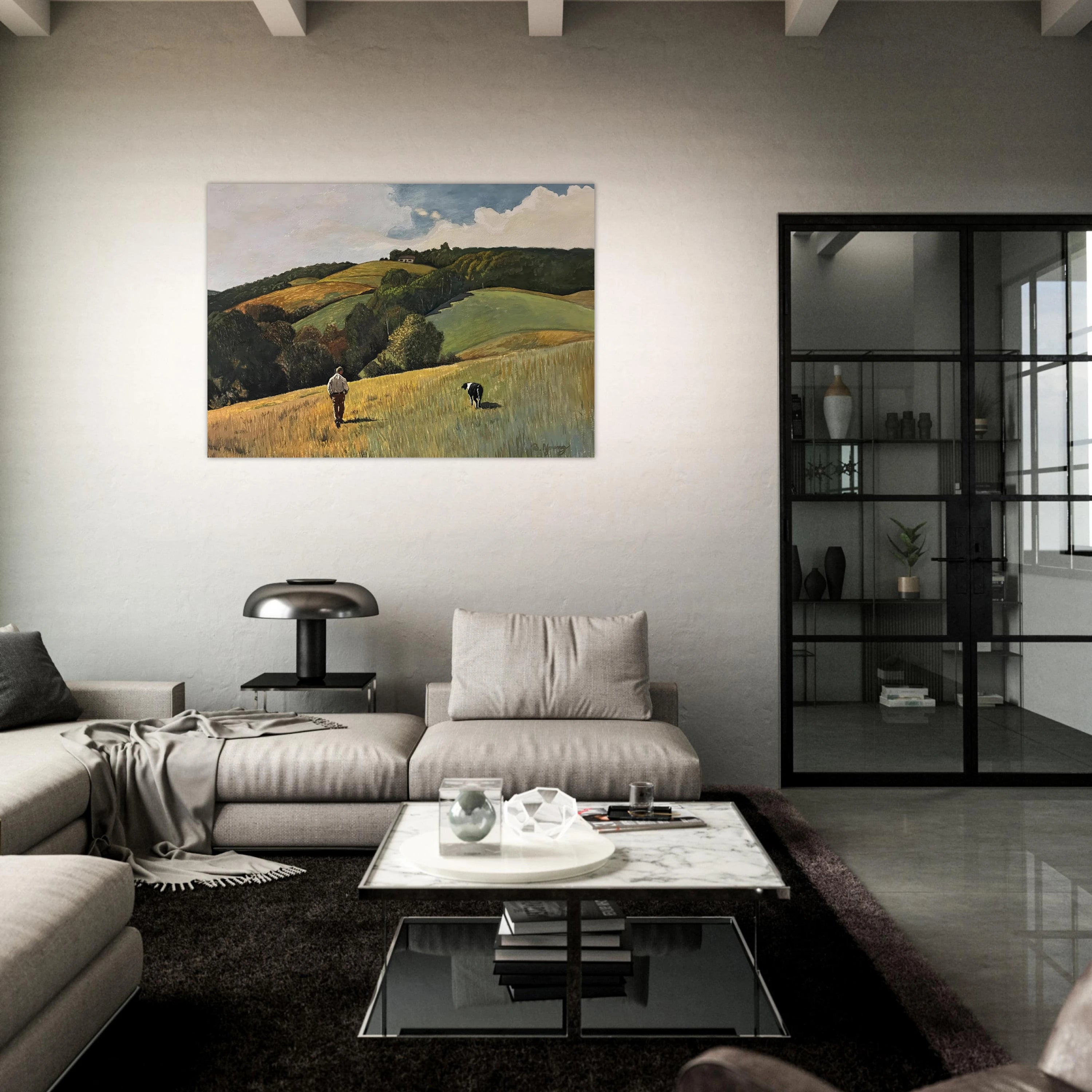One Last Walk With Izzy - Limited-Edition Giclée Reproduction