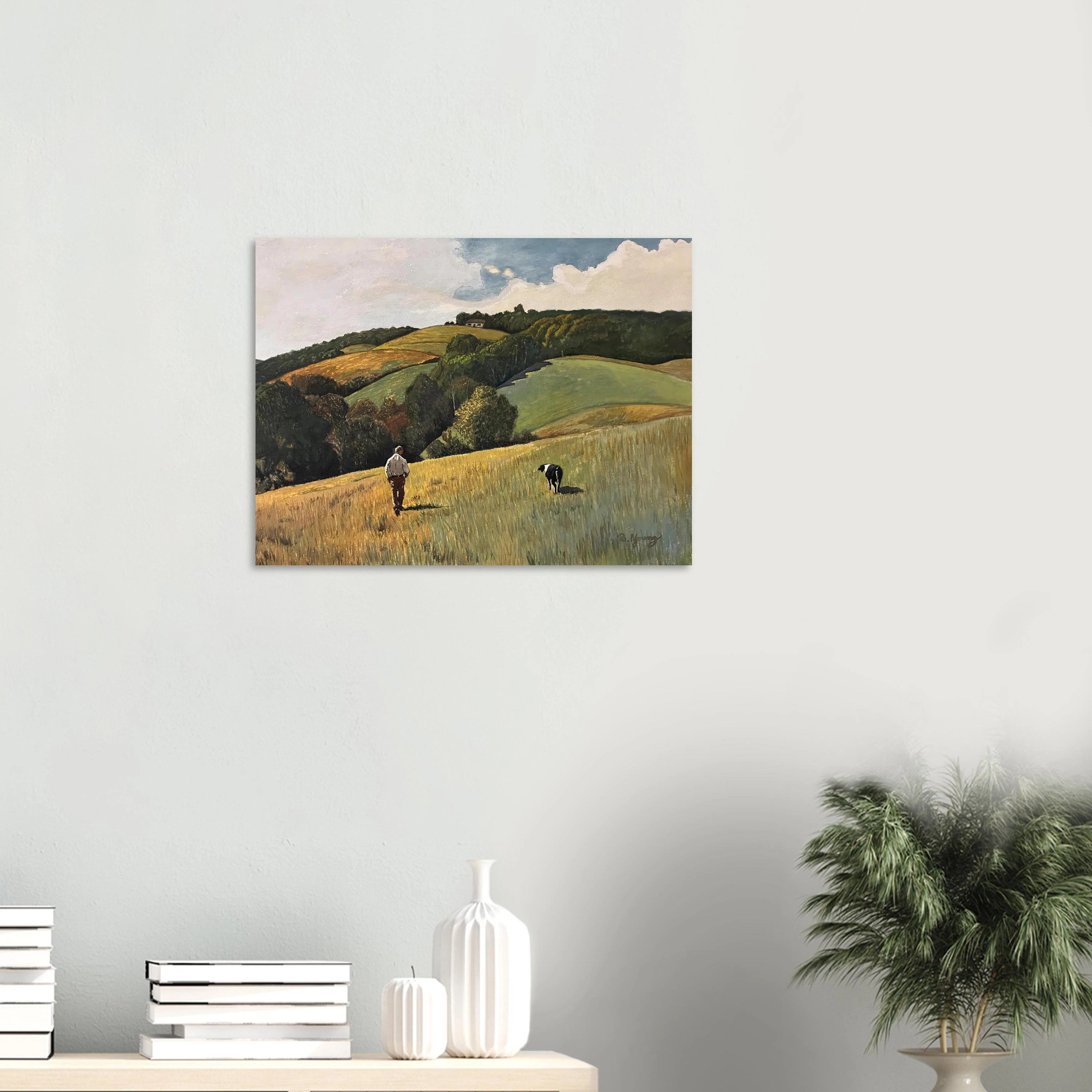 One Last Walk With Izzy - Limited-Edition Giclée Reproduction
