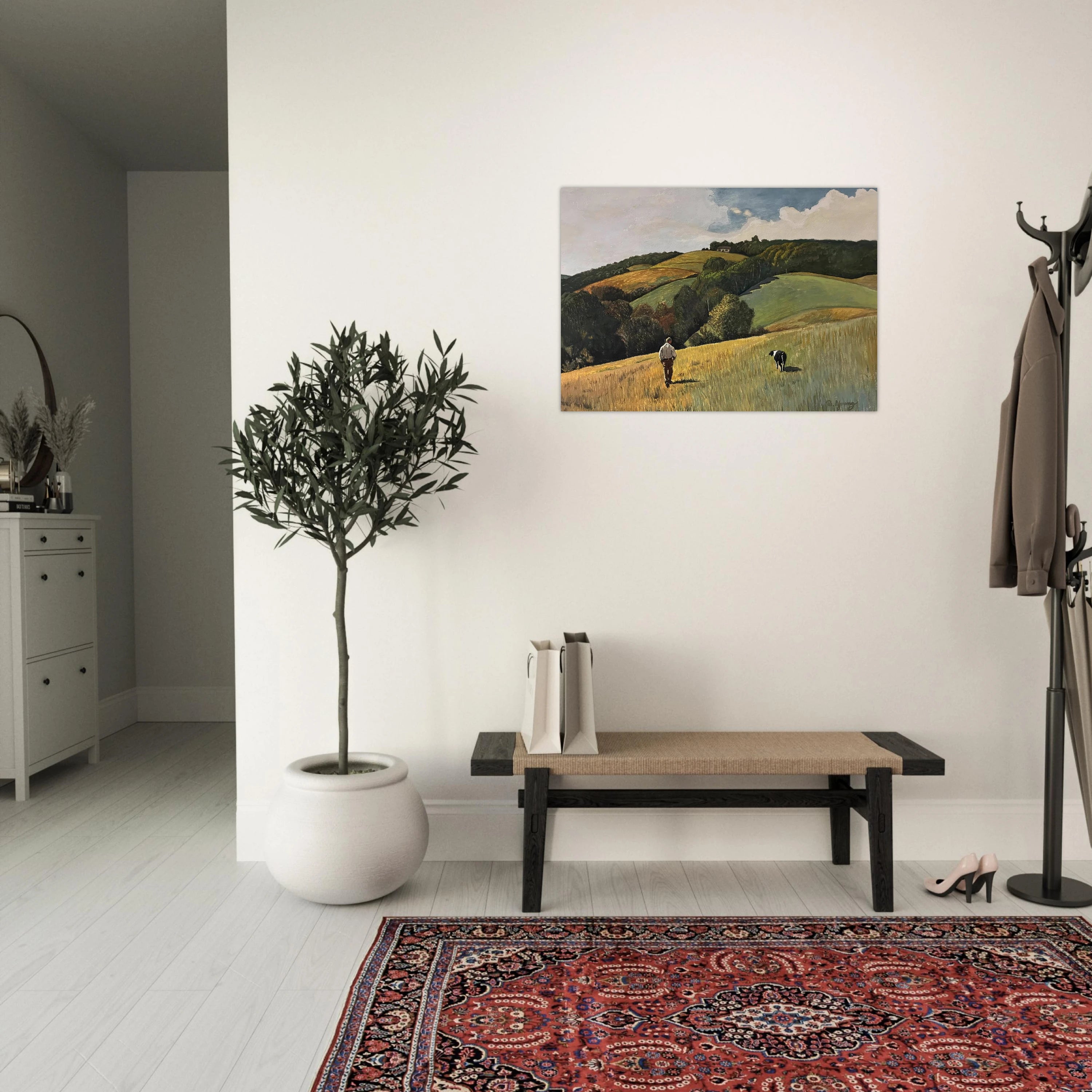 One Last Walk With Izzy - Limited-Edition Giclée Reproduction