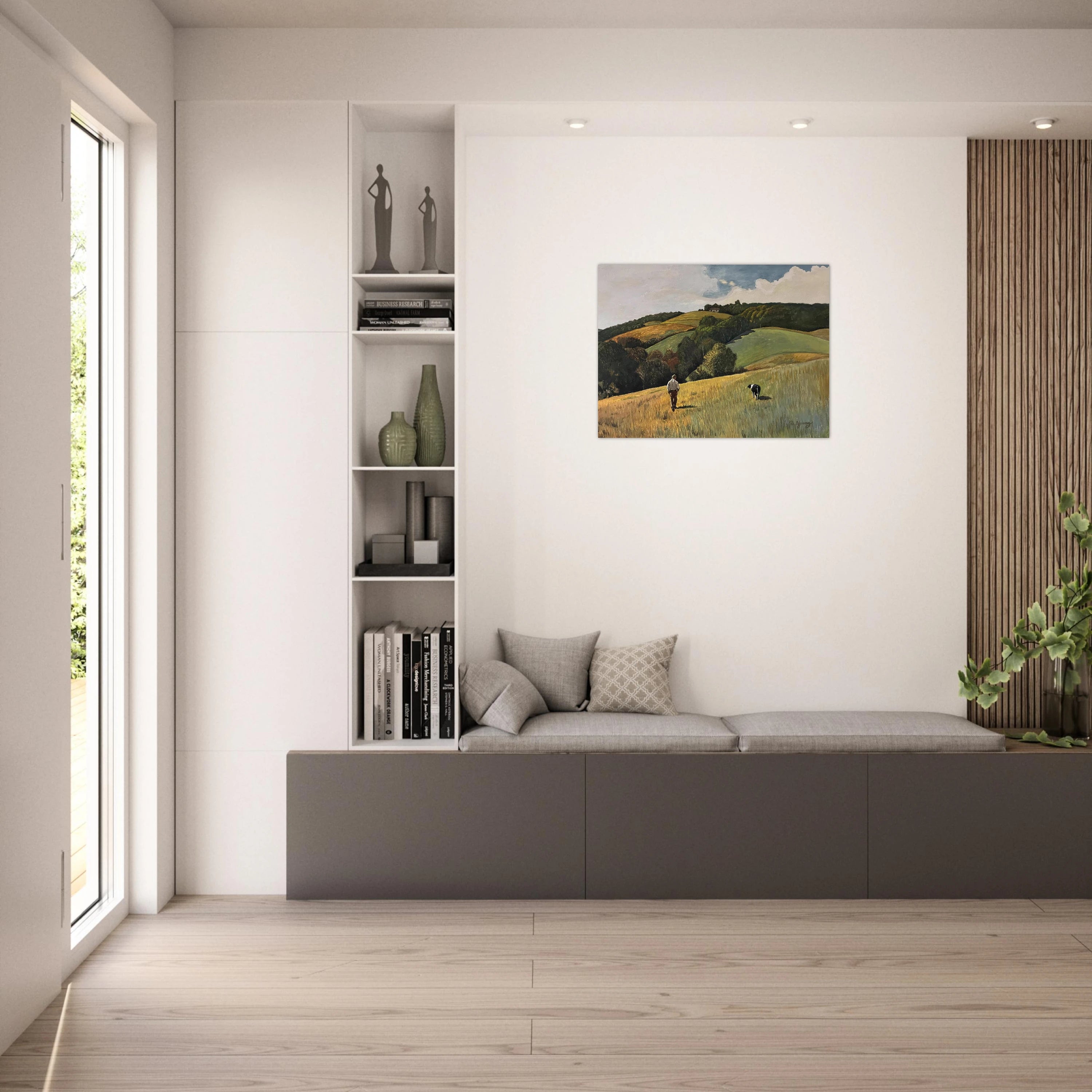 One Last Walk With Izzy - Limited-Edition Giclée Reproduction