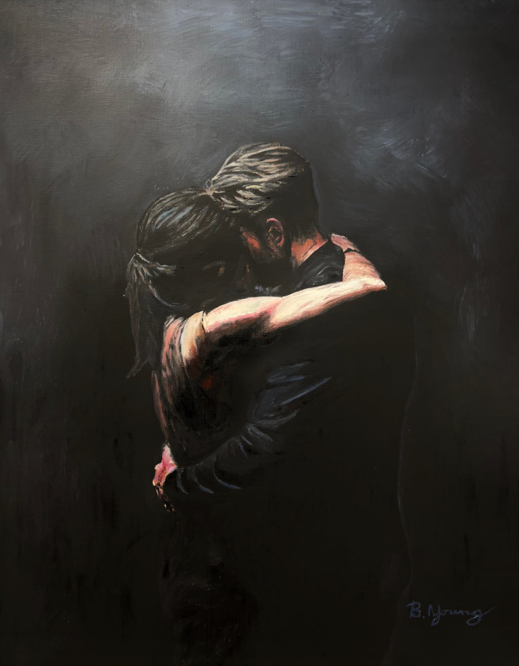 Final Embrace - Original Painting