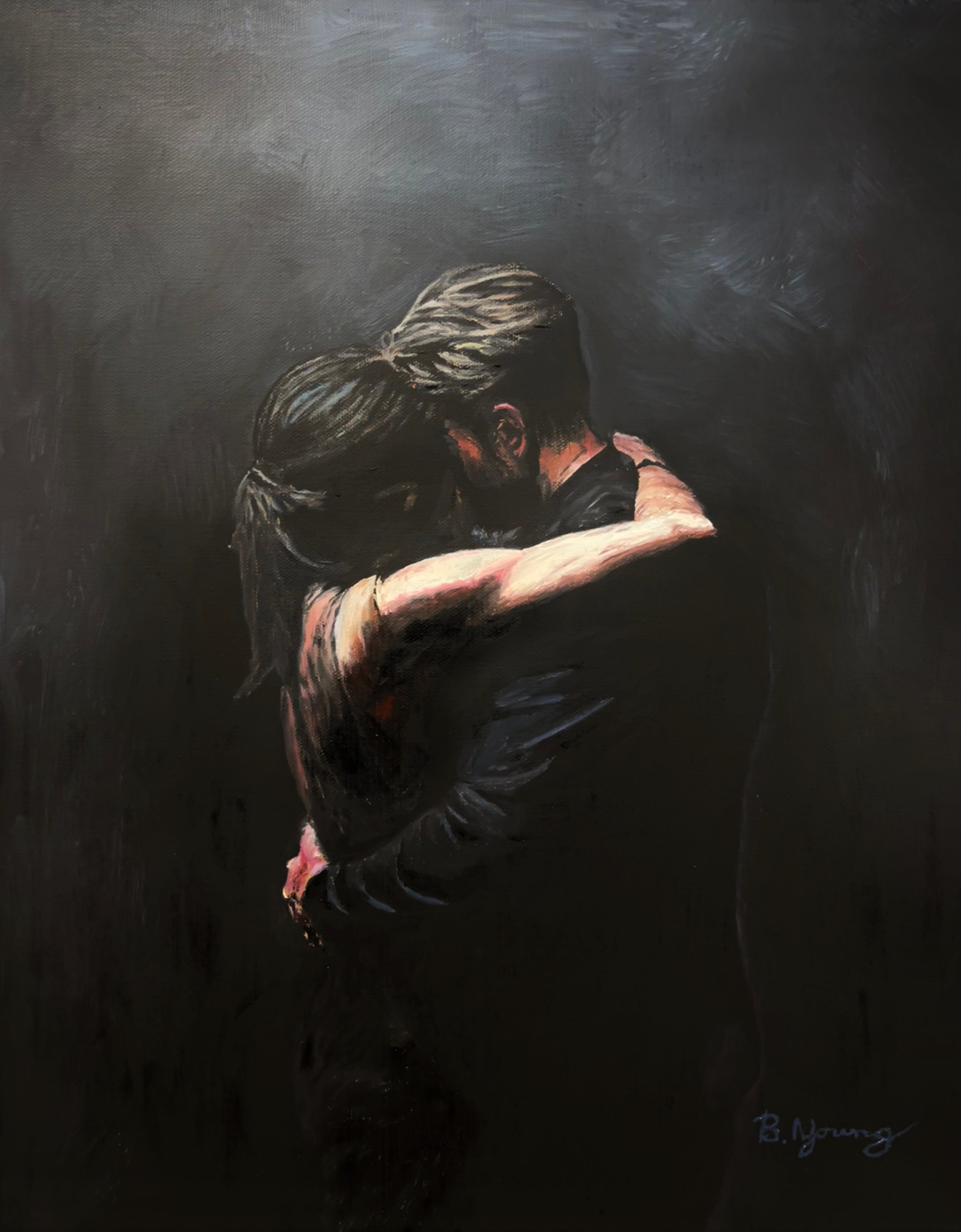Final Embrace - Original Painting