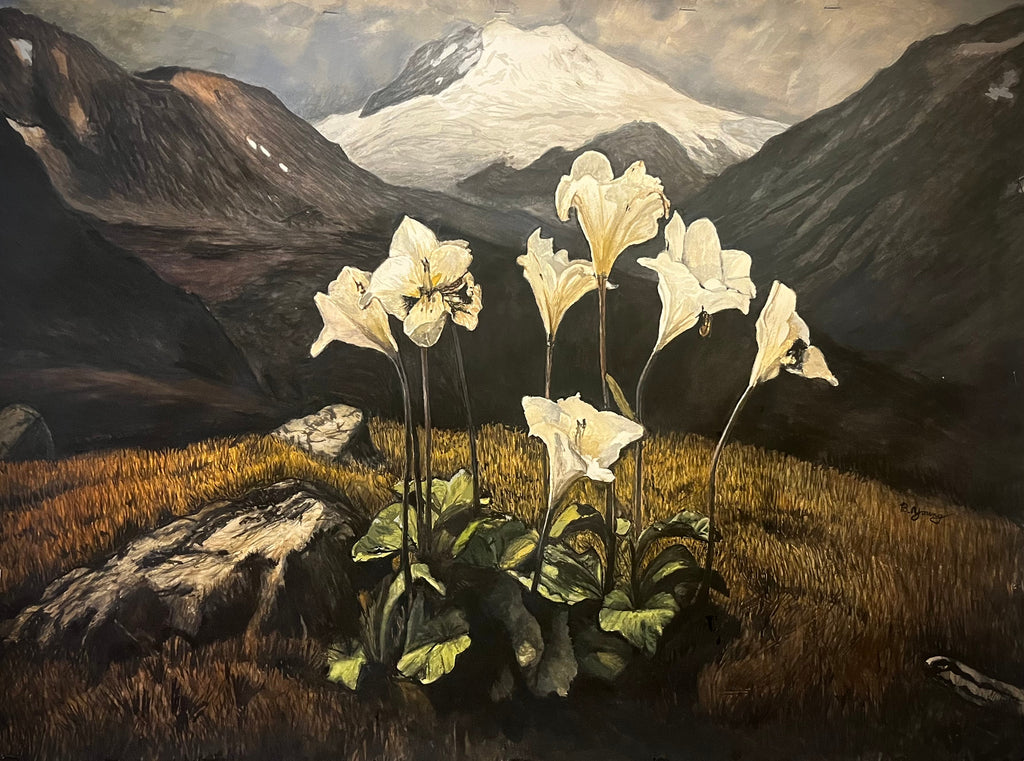 Avalanche Lilies - Original Watercolor Painting