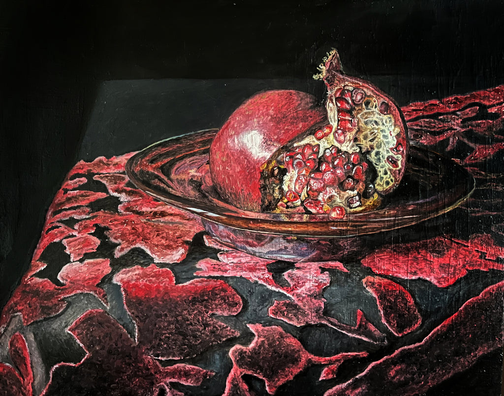 Pomona's Bowl - Original Oil Painting