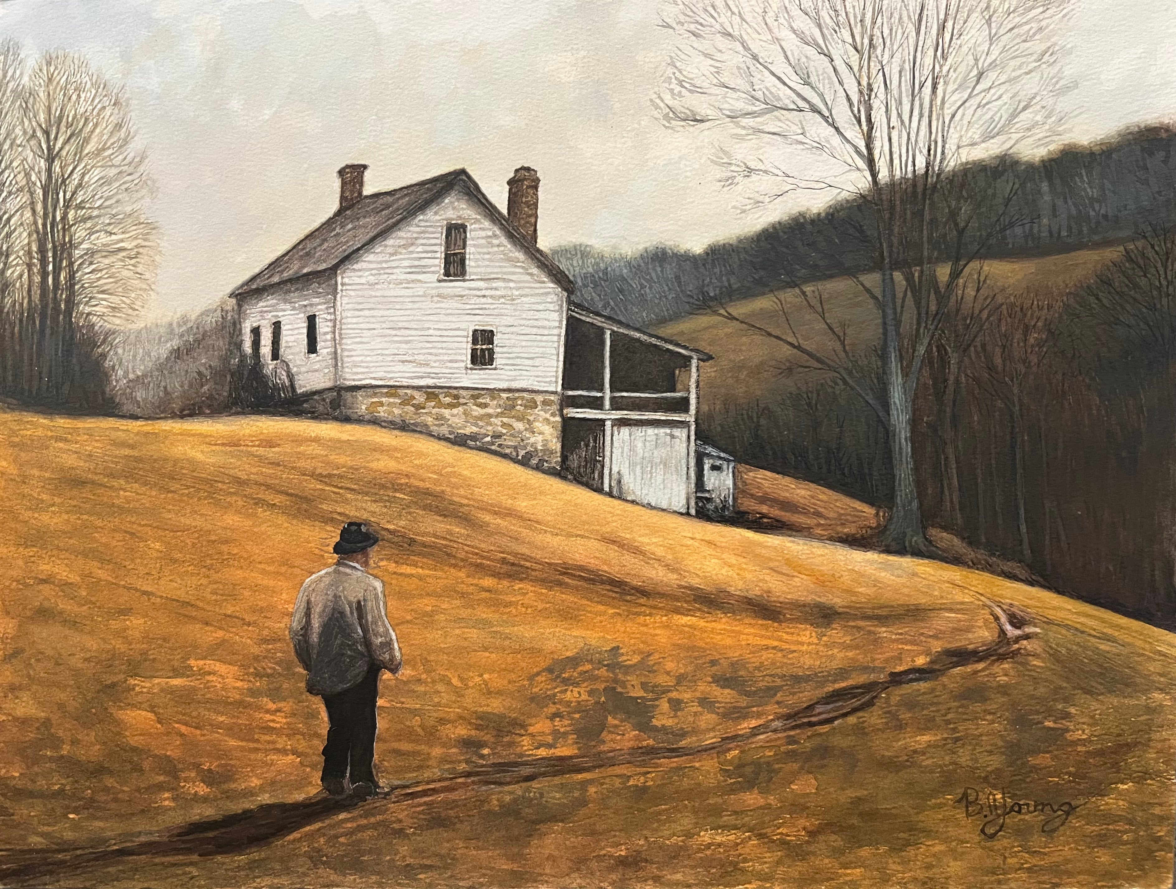 Howard's Hills - Original Watercolor Painting